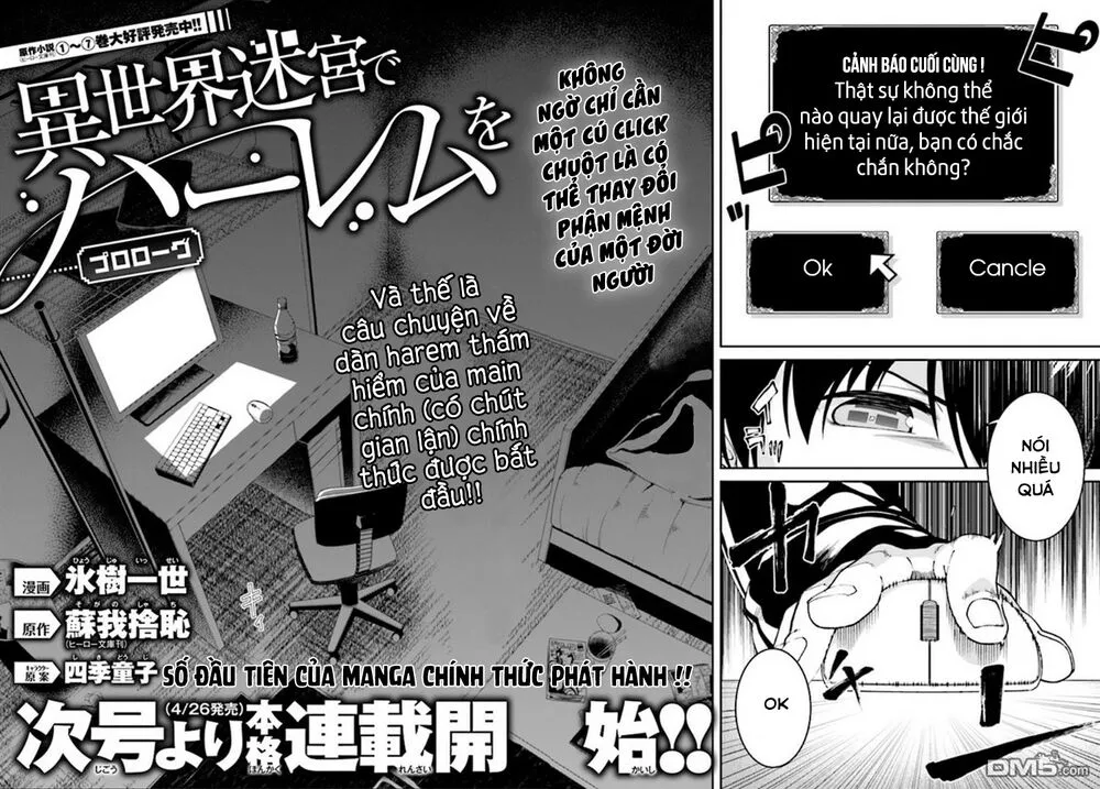 HentaiVN.net - Ảnh 13 - A Harem in the Fantasy World Dungeon [Isekai Meikyuu De Harem O] - Chap 0