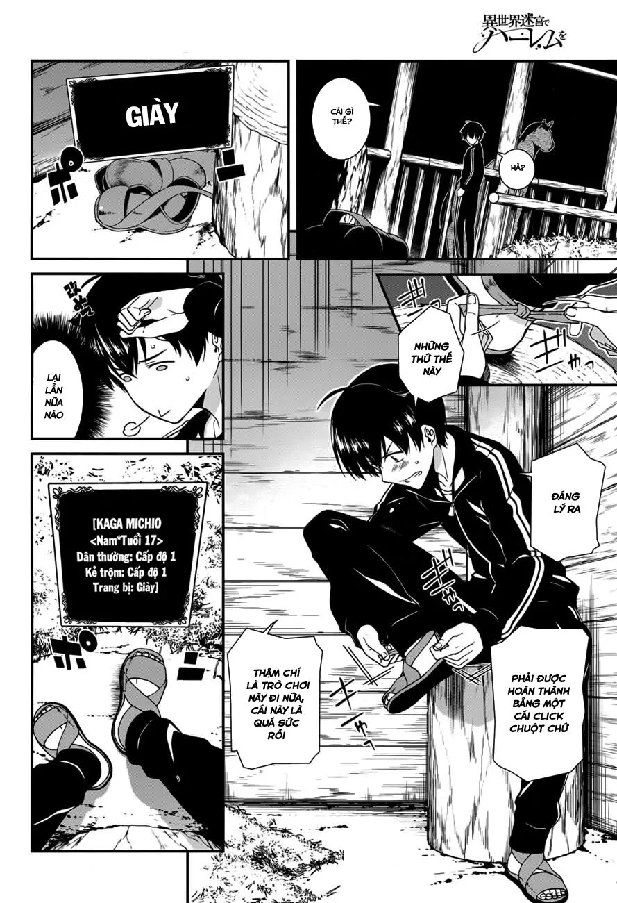 HentaiVN.net - Ảnh 11 - A Harem in the Fantasy World Dungeon [Isekai Meikyuu De Harem O] - Chap 1