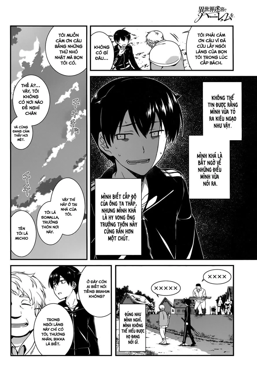 HentaiVN.net - Ảnh 32 - A Harem in the Fantasy World Dungeon [Isekai Meikyuu De Harem O] - Chap 1