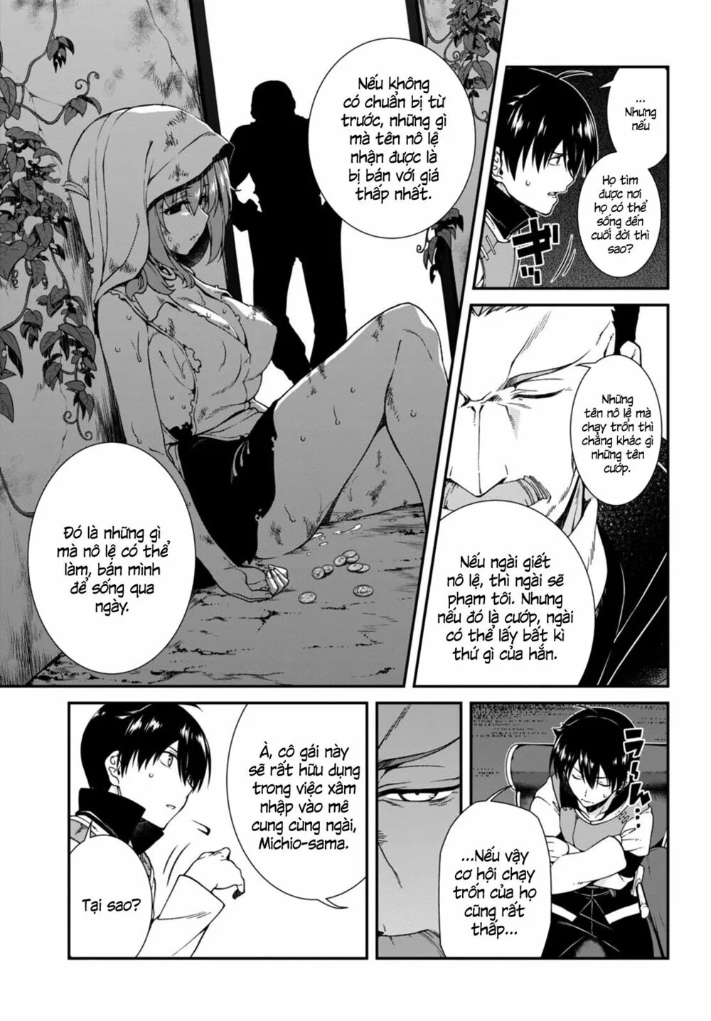 HentaiVN.net - Ảnh 10 - A Harem in the Fantasy World Dungeon [Isekai Meikyuu De Harem O] - Chap 3.2