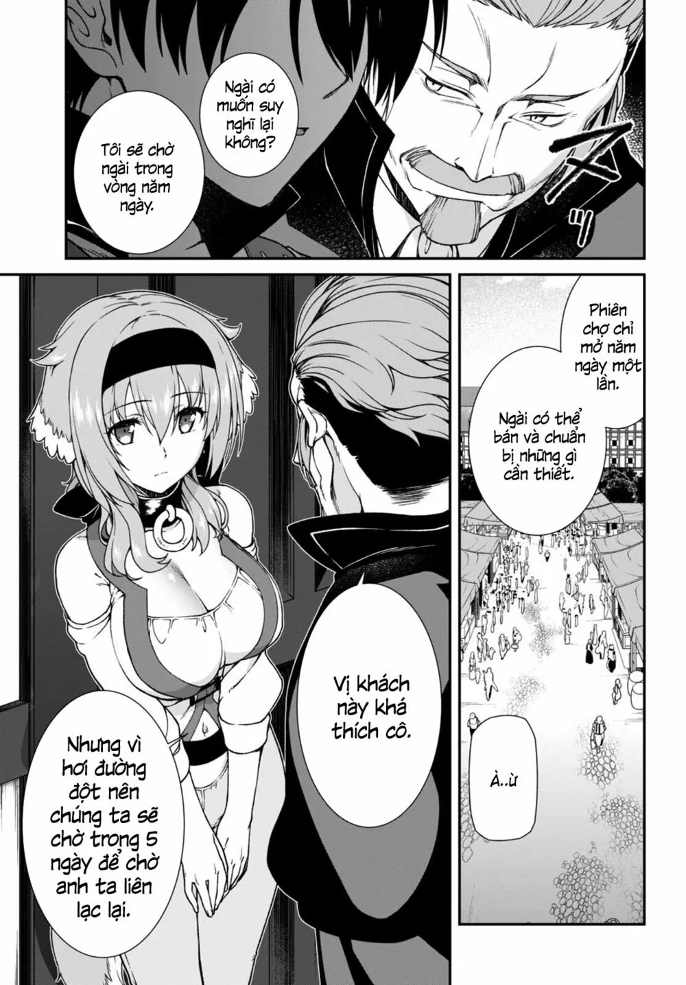 HentaiVN.net - Ảnh 26 - A Harem in the Fantasy World Dungeon [Isekai Meikyuu De Harem O] - Chap 3.2