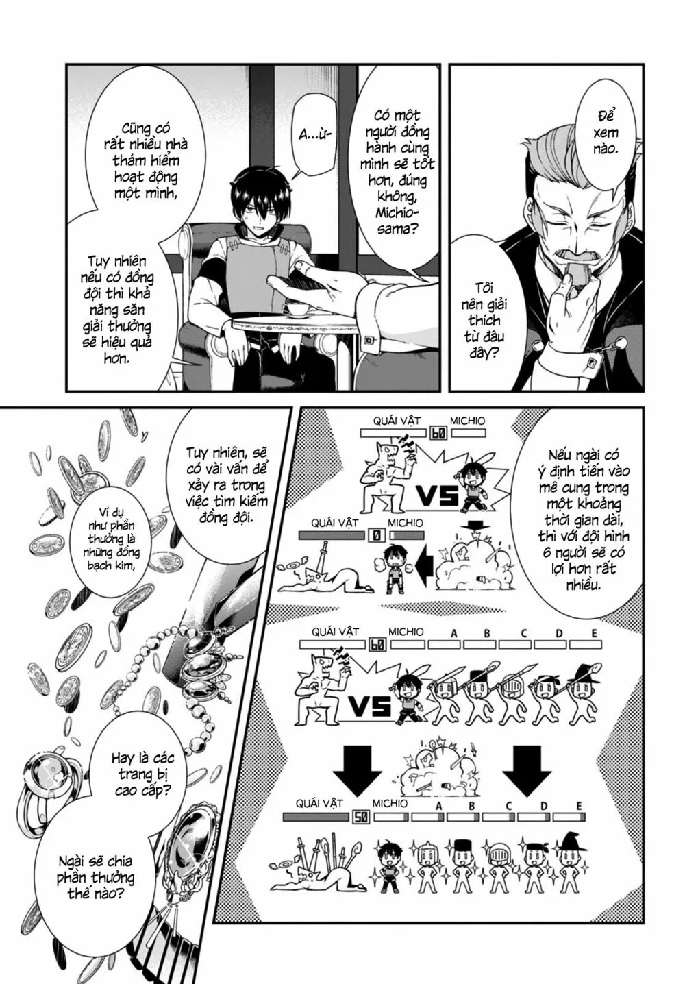HentaiVN.net - Ảnh 6 - A Harem in the Fantasy World Dungeon [Isekai Meikyuu De Harem O] - Chap 3.2