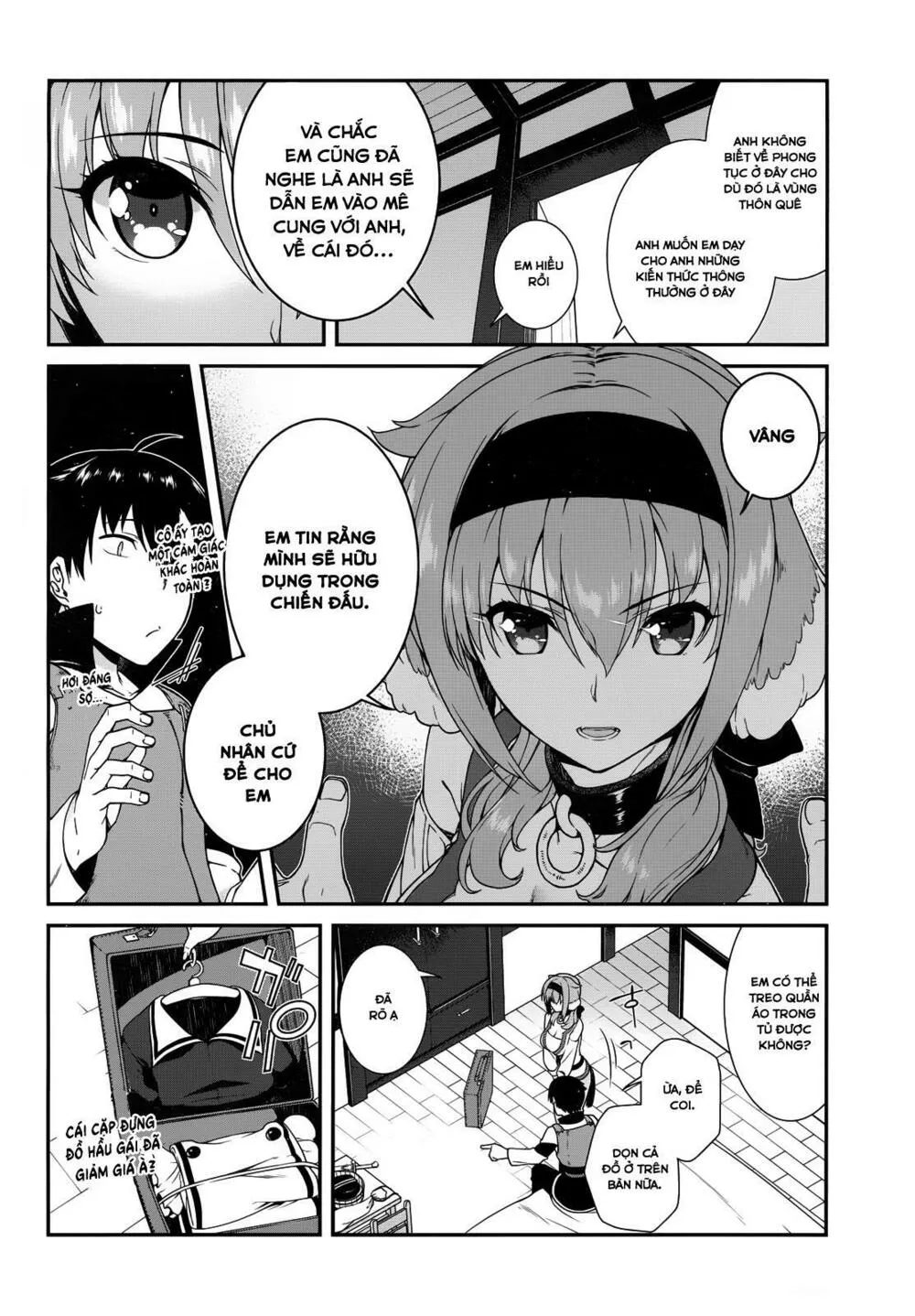 HentaiVN.net - Ảnh 11 - A Harem in the Fantasy World Dungeon [Isekai Meikyuu De Harem O] - Chap 6.1