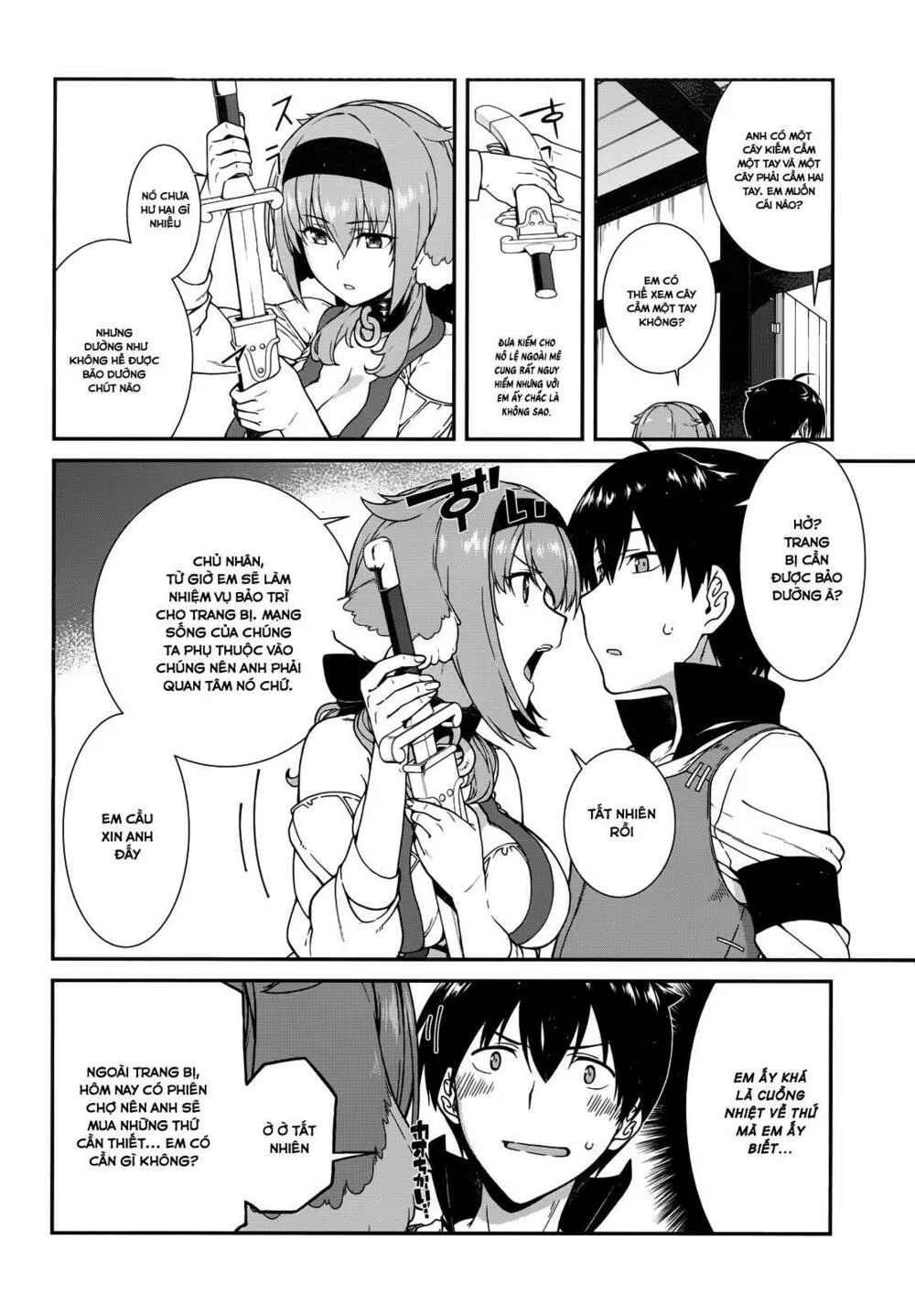 HentaiVN.net - Ảnh 15 - A Harem in the Fantasy World Dungeon [Isekai Meikyuu De Harem O] - Chap 6.1