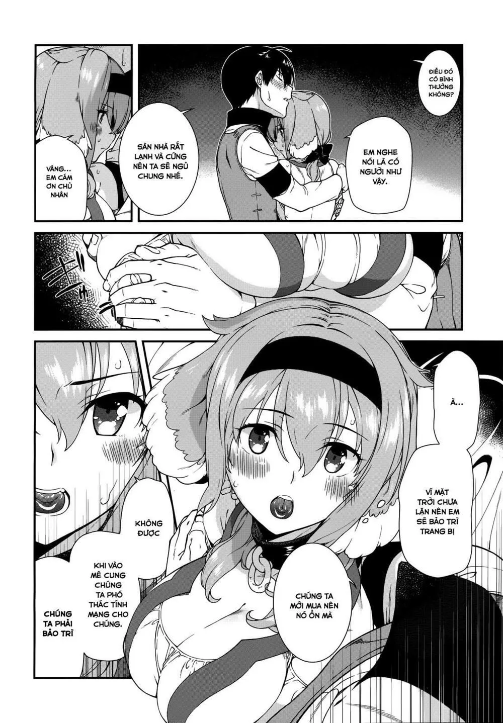 HentaiVN.net - Ảnh 29 - A Harem in the Fantasy World Dungeon [Isekai Meikyuu De Harem O] - Chap 6.1