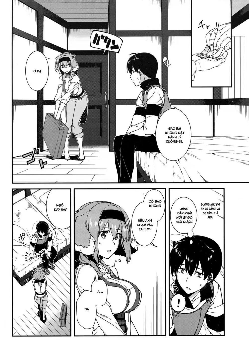 HentaiVN.net - Ảnh 7 - A Harem in the Fantasy World Dungeon [Isekai Meikyuu De Harem O] - Chap 6.1