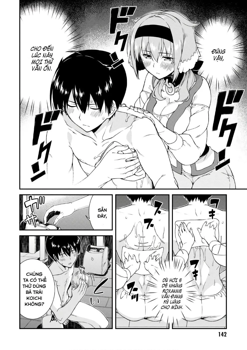 HentaiVN.net - Ảnh 10 - A Harem in the Fantasy World Dungeon [Isekai Meikyuu De Harem O] - Chap 6.2
