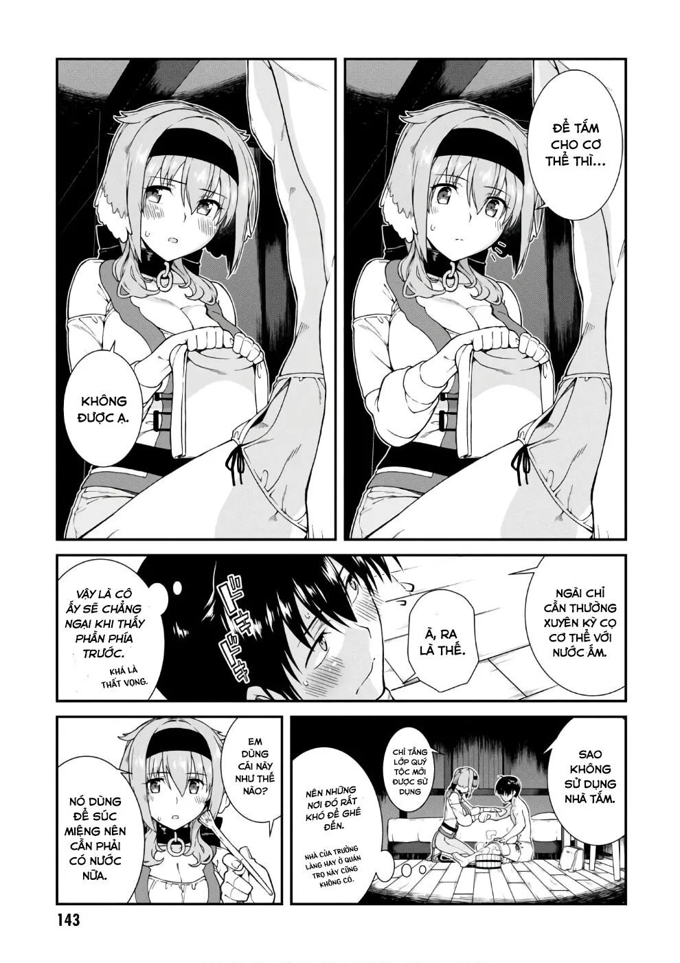 HentaiVN.net - Ảnh 11 - A Harem in the Fantasy World Dungeon [Isekai Meikyuu De Harem O] - Chap 6.2