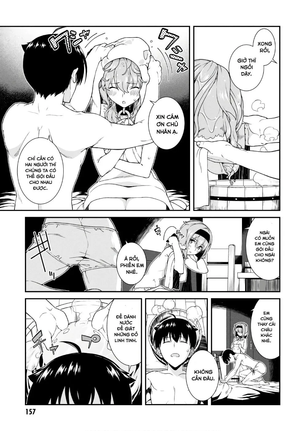 HentaiVN.net - Ảnh 25 - A Harem in the Fantasy World Dungeon [Isekai Meikyuu De Harem O] - Chap 6.2