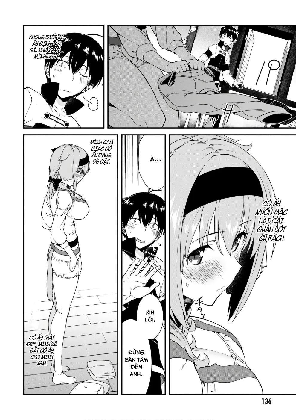 HentaiVN.net - Ảnh 4 - A Harem in the Fantasy World Dungeon [Isekai Meikyuu De Harem O] - Chap 6.2