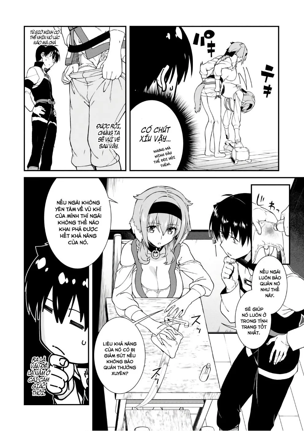 HentaiVN.net - Ảnh 6 - A Harem in the Fantasy World Dungeon [Isekai Meikyuu De Harem O] - Chap 6.2