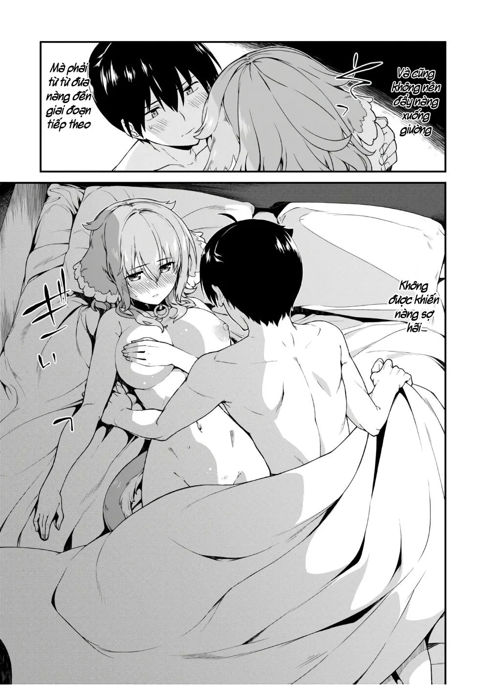 HentaiVN.net - Ảnh 8 - A Harem in the Fantasy World Dungeon [Isekai Meikyuu De Harem O] - Chap 6.3