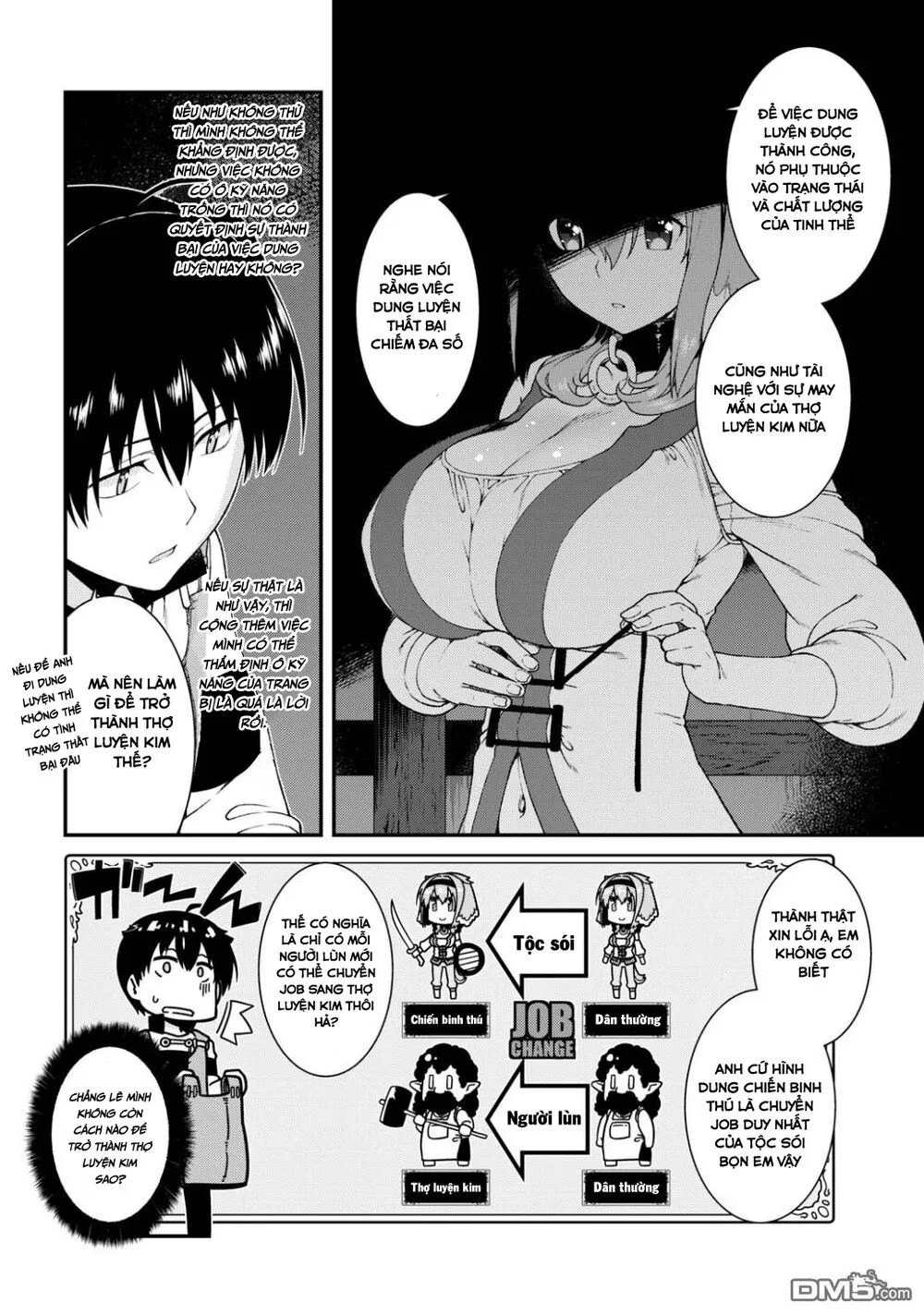 HentaiVN.net - Ảnh 10 - A Harem in the Fantasy World Dungeon [Isekai Meikyuu De Harem O] - Chap 7.1
