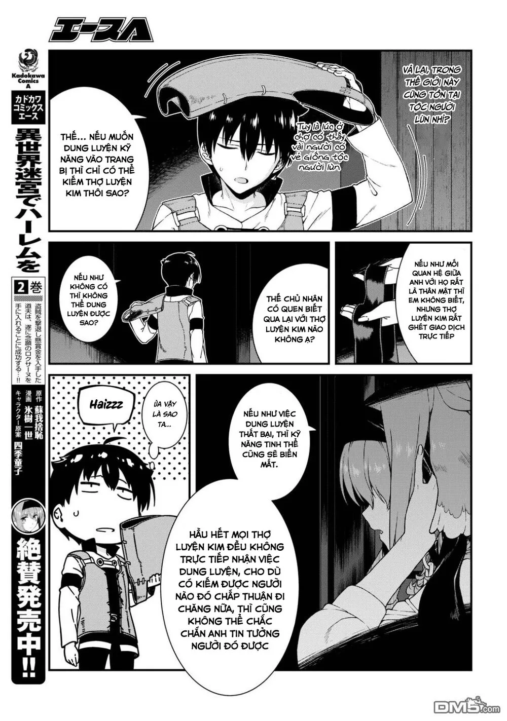 HentaiVN.net - Ảnh 11 - A Harem in the Fantasy World Dungeon [Isekai Meikyuu De Harem O] - Chap 7.1