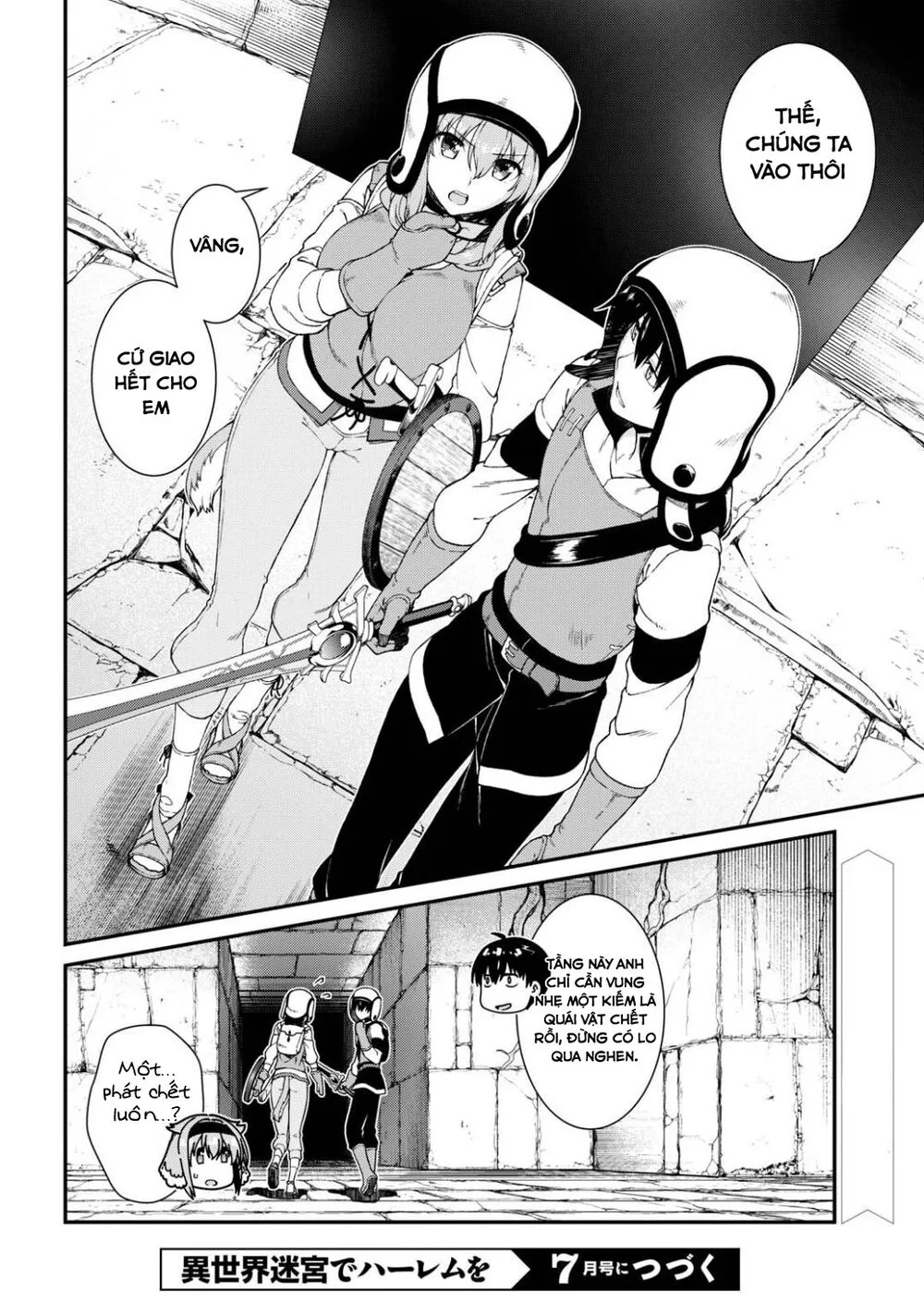 HentaiVN.net - Ảnh 24 - A Harem in the Fantasy World Dungeon [Isekai Meikyuu De Harem O] - Chap 7.1