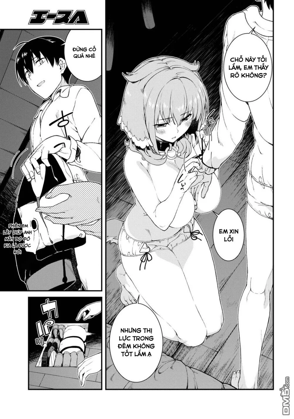 HentaiVN.net - Ảnh 7 - A Harem in the Fantasy World Dungeon [Isekai Meikyuu De Harem O] - Chap 7.1