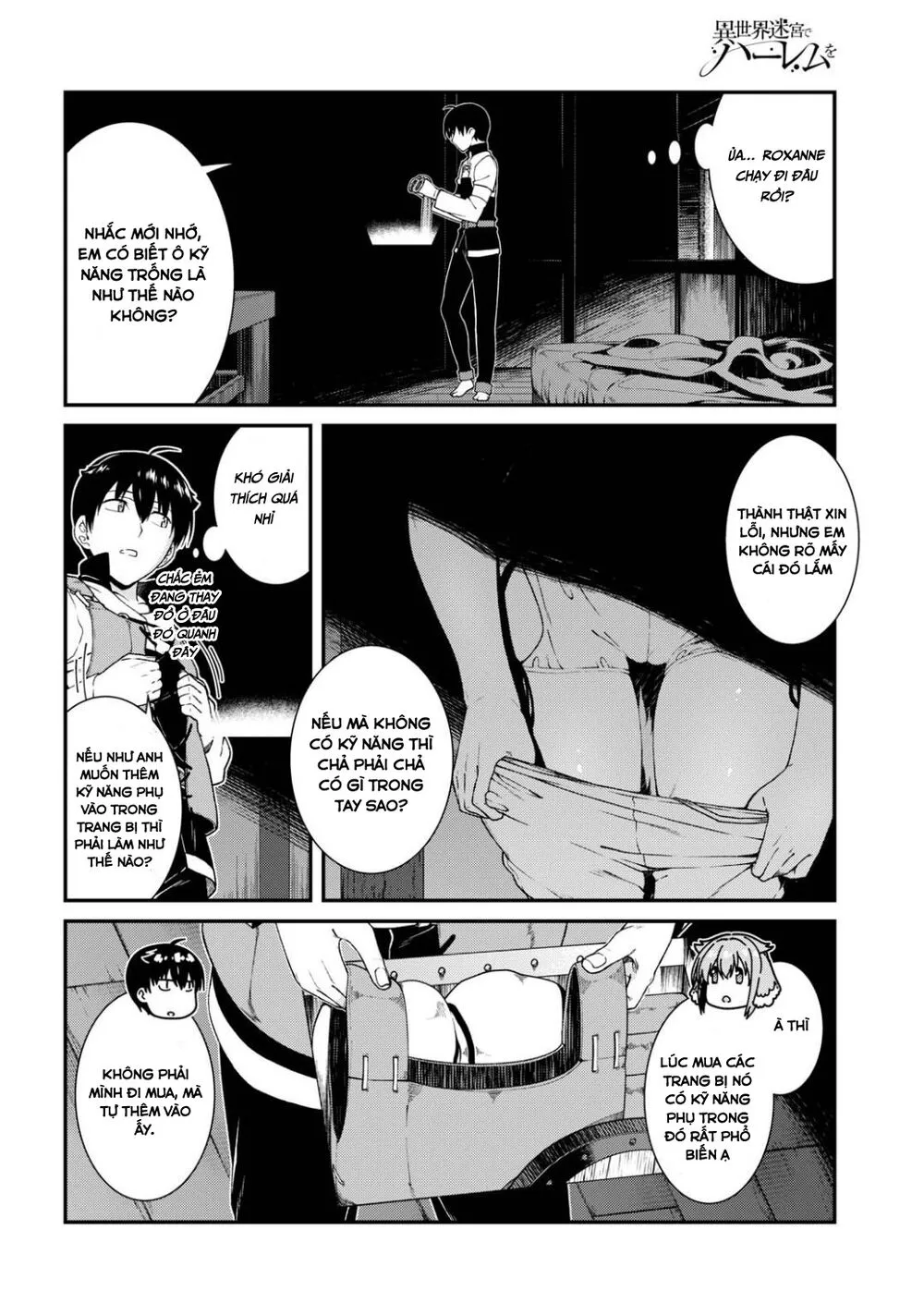 HentaiVN.net - Ảnh 8 - A Harem in the Fantasy World Dungeon [Isekai Meikyuu De Harem O] - Chap 7.1