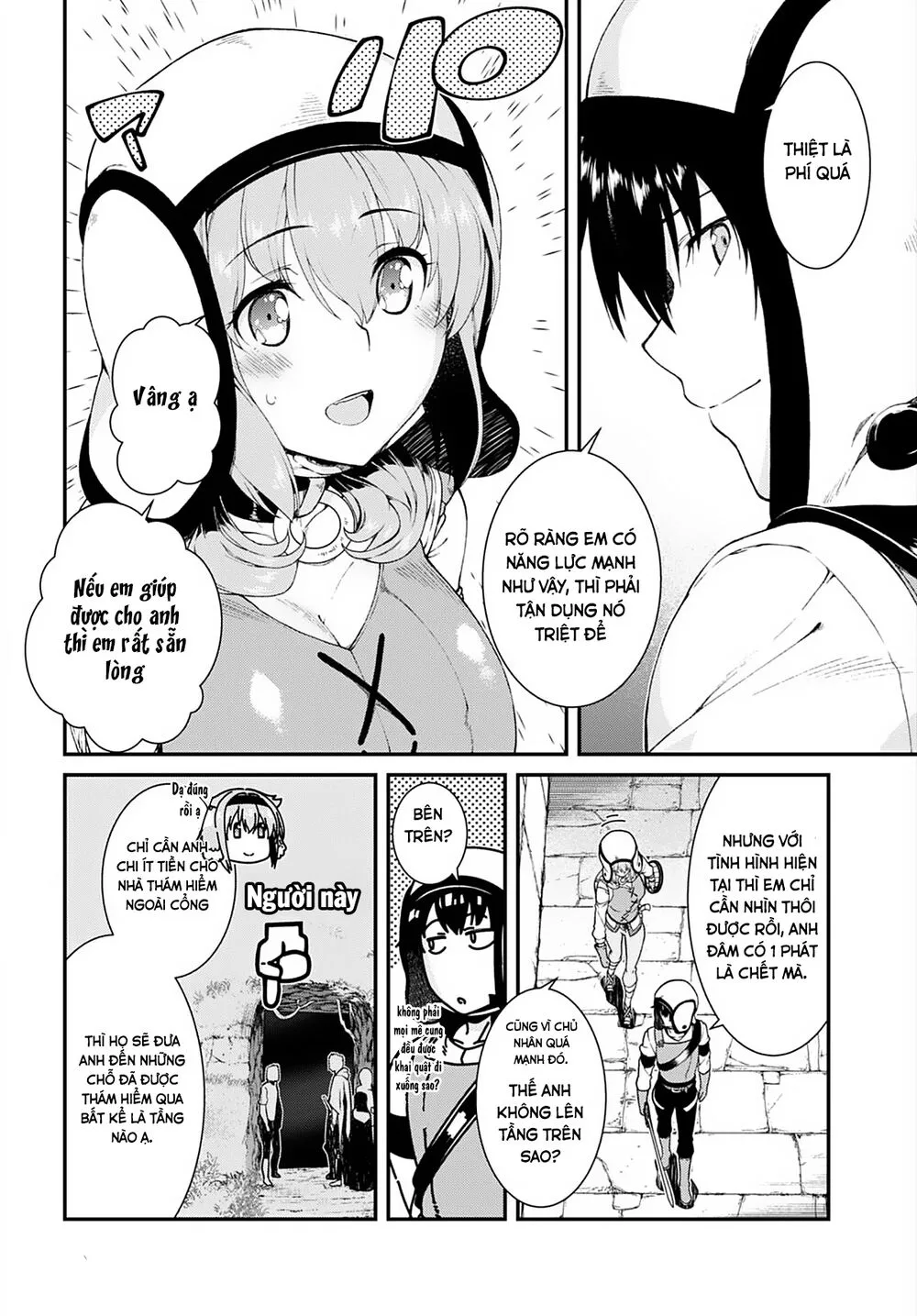 HentaiVN.net - Ảnh 12 - A Harem in the Fantasy World Dungeon [Isekai Meikyuu De Harem O] - Chap 7.2