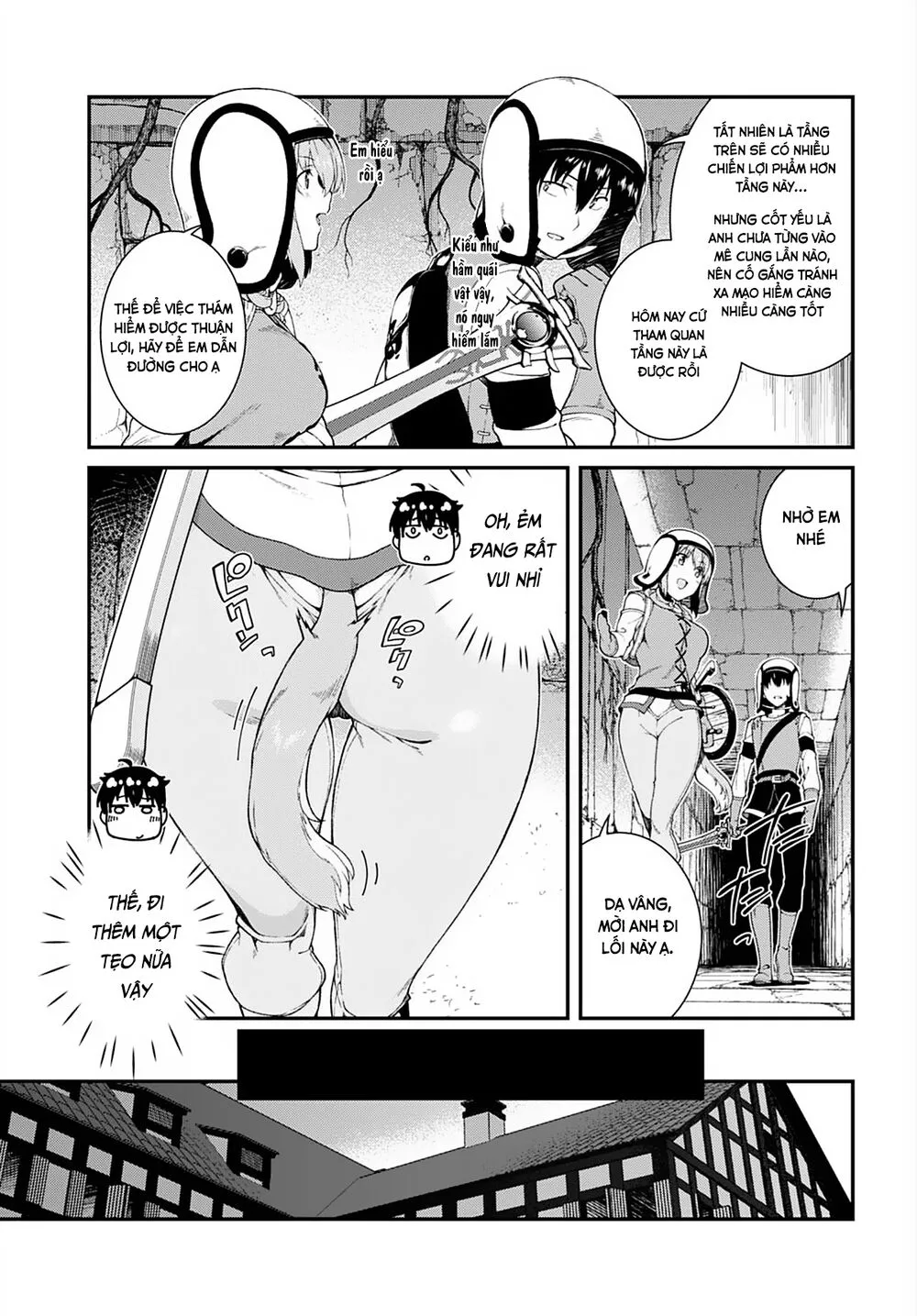 HentaiVN.net - Ảnh 13 - A Harem in the Fantasy World Dungeon [Isekai Meikyuu De Harem O] - Chap 7.2
