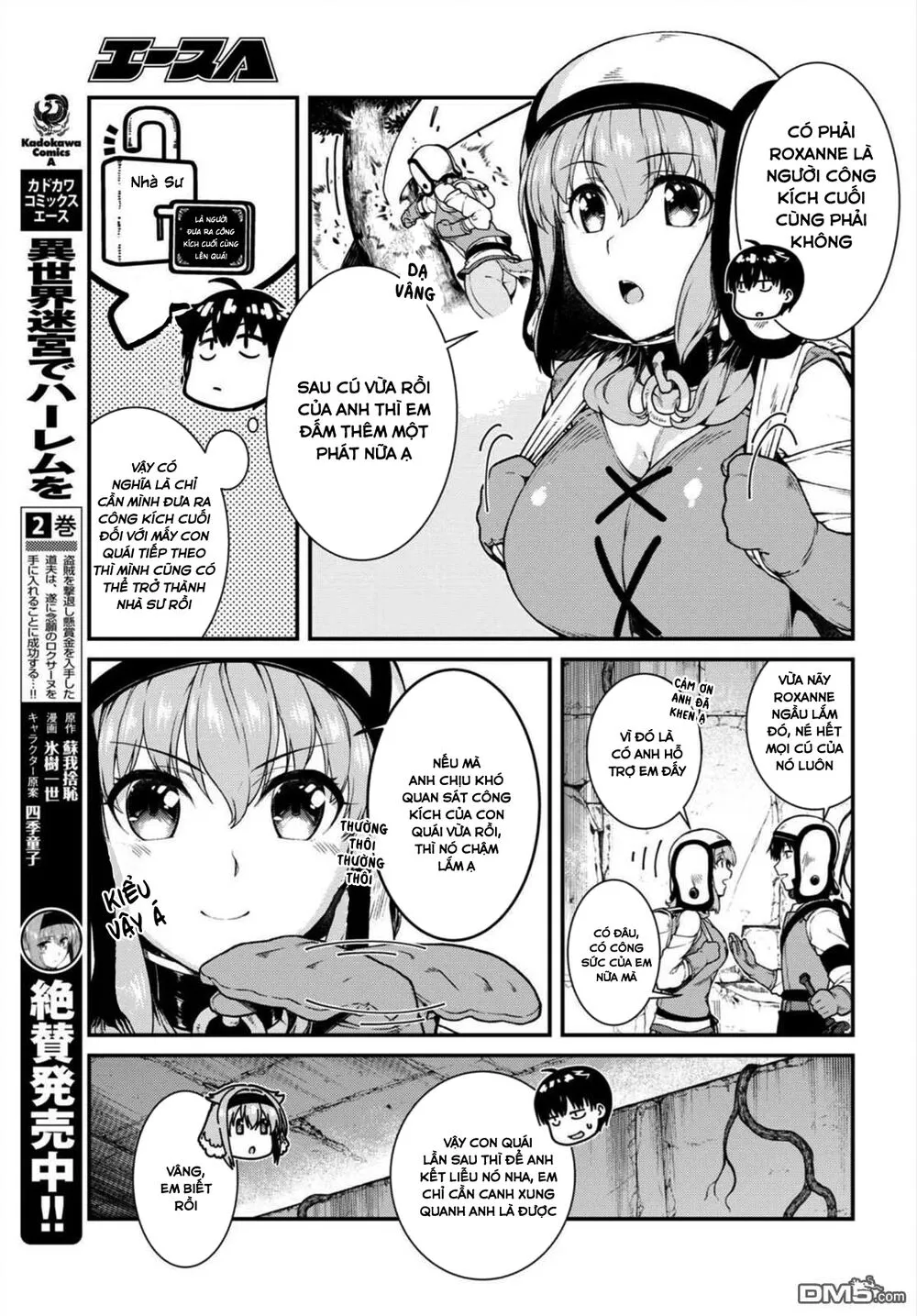 HentaiVN.net - Ảnh 11 - A Harem in the Fantasy World Dungeon [Isekai Meikyuu De Harem O] - Chap 8.1