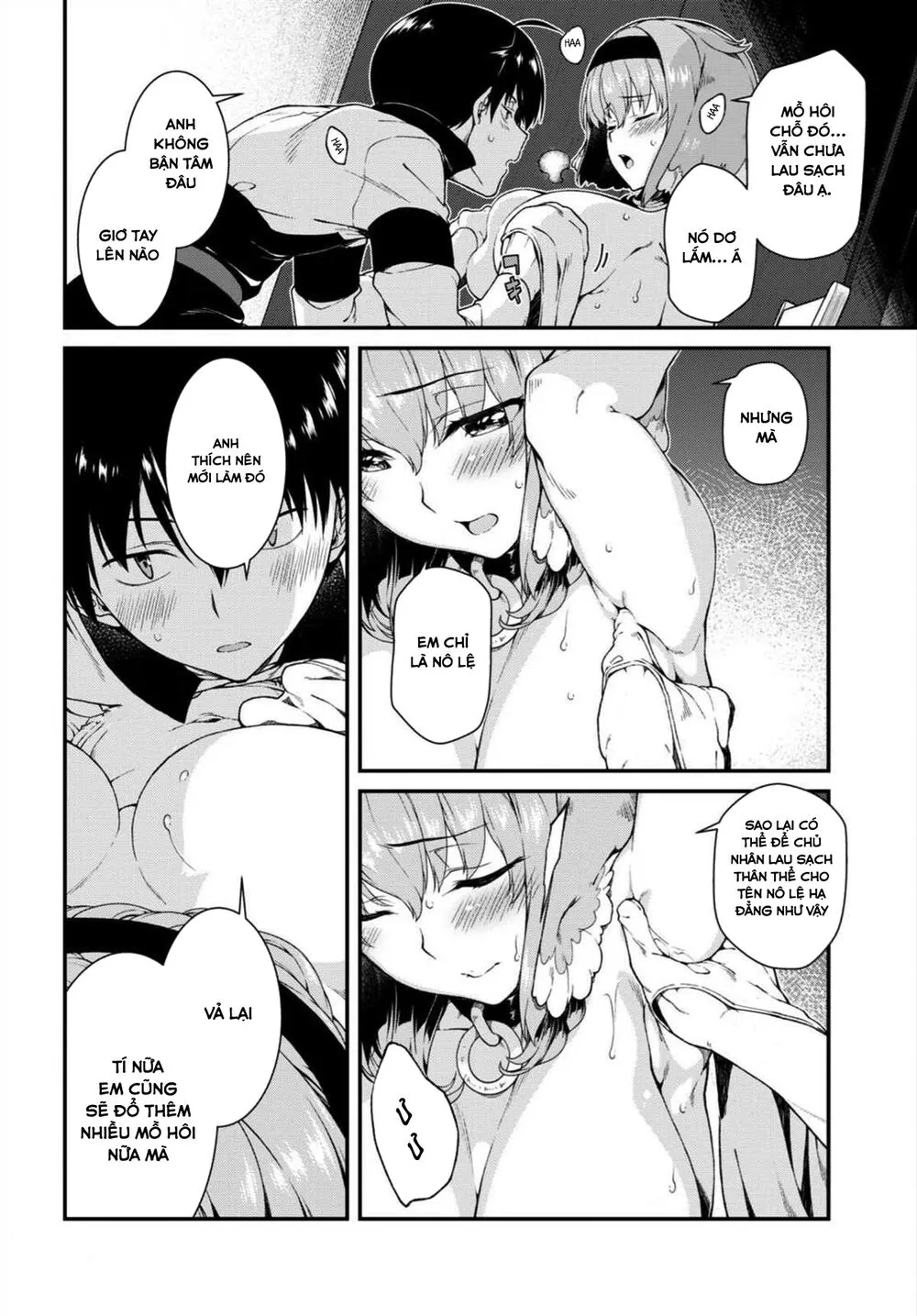HentaiVN.net - Ảnh 30 - A Harem in the Fantasy World Dungeon [Isekai Meikyuu De Harem O] - Chap 8.1