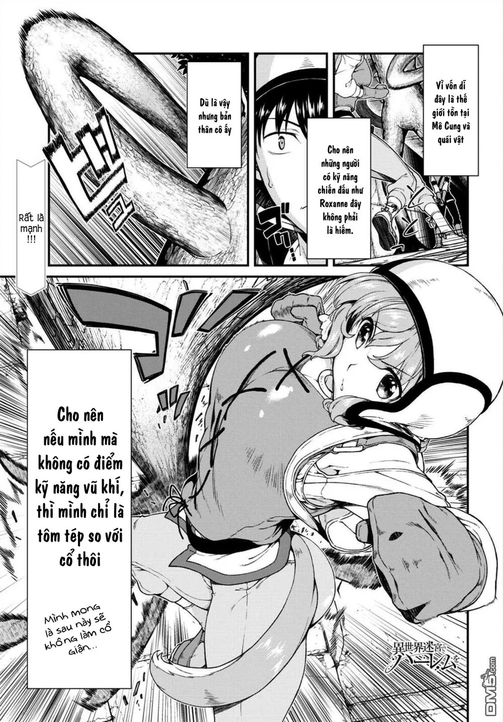 HentaiVN.net - Ảnh 5 - A Harem in the Fantasy World Dungeon [Isekai Meikyuu De Harem O] - Chap 8.1