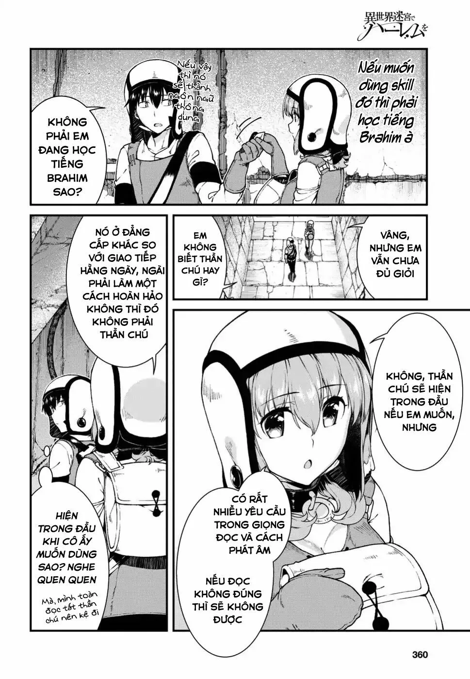 HentaiVN.net - Ảnh 16 - A Harem in the Fantasy World Dungeon [Isekai Meikyuu De Harem O] - Chap 8.2