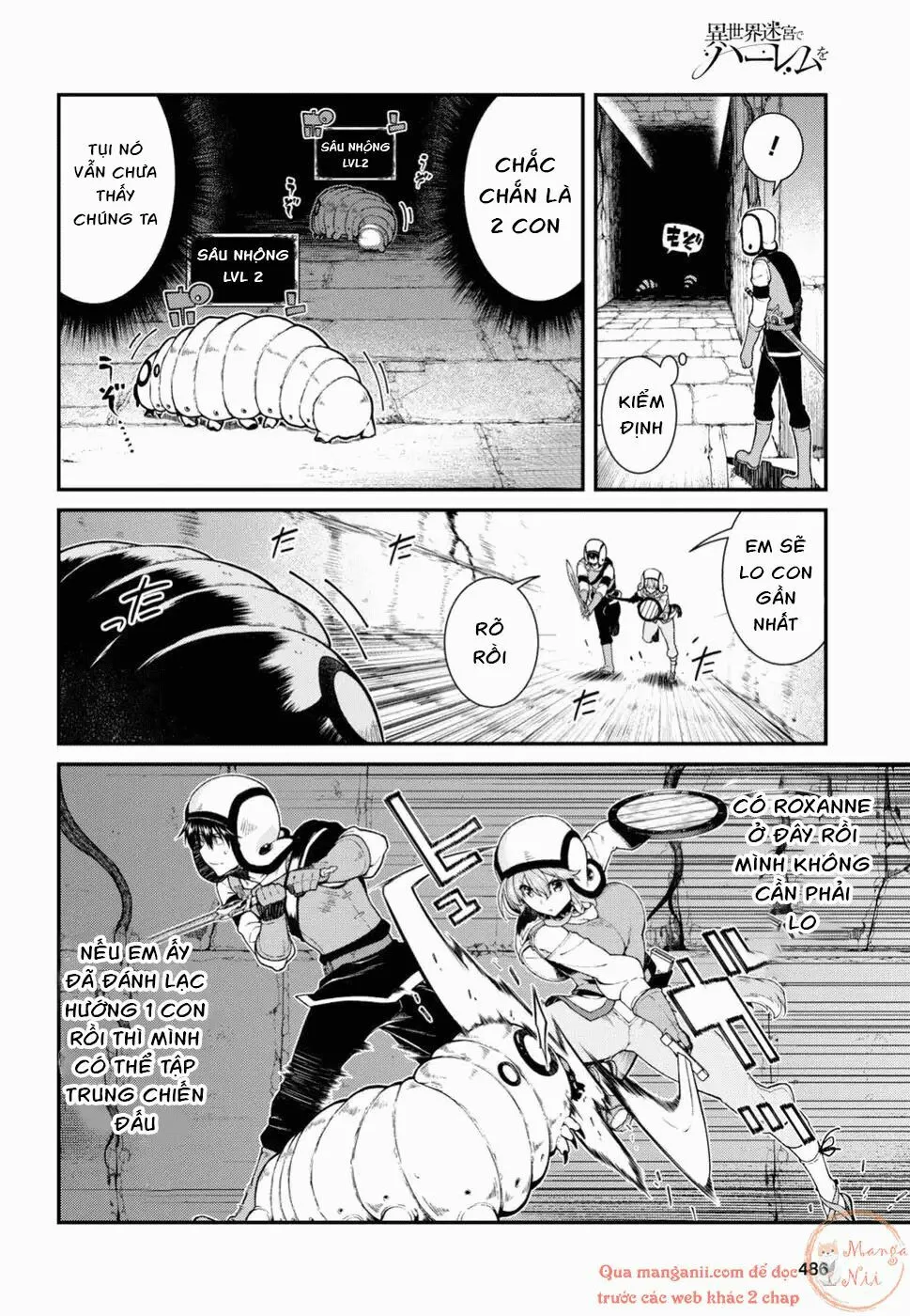 HentaiVN.net - Ảnh 10 - A Harem in the Fantasy World Dungeon [Isekai Meikyuu De Harem O] - Chap 9
