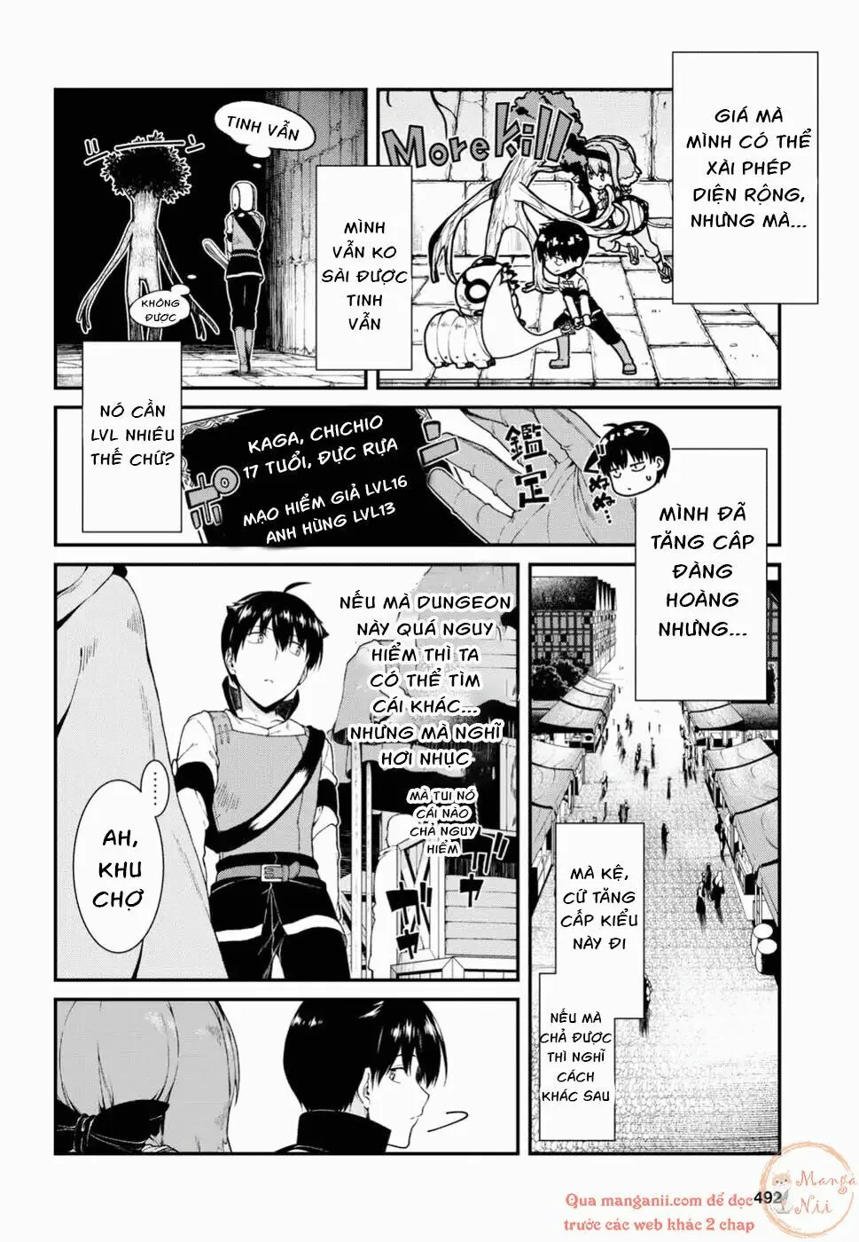 HentaiVN.net - Ảnh 16 - A Harem in the Fantasy World Dungeon [Isekai Meikyuu De Harem O] - Chap 9