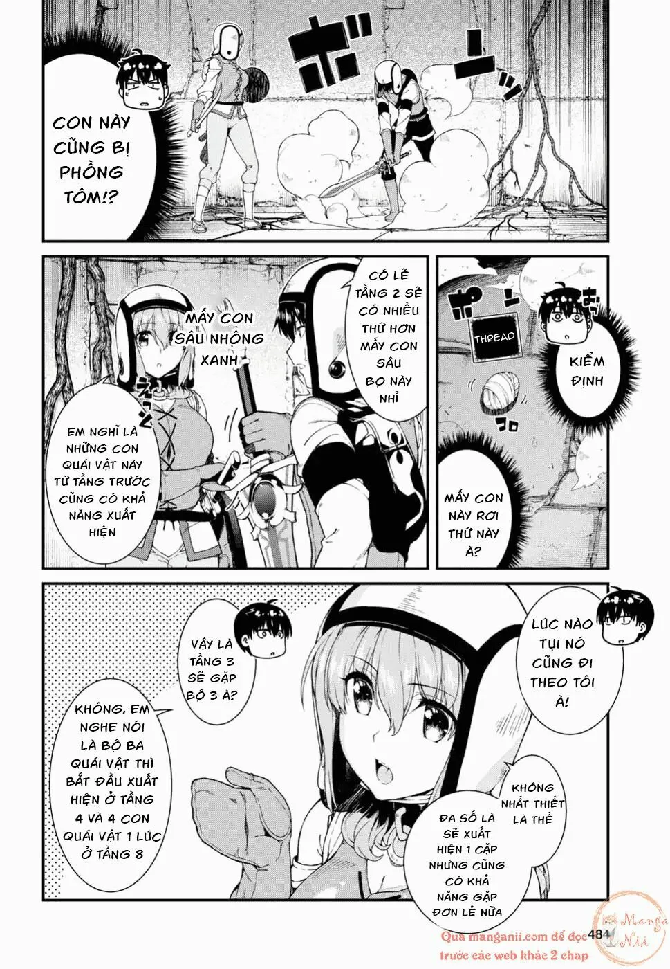 HentaiVN.net - Ảnh 8 - A Harem in the Fantasy World Dungeon [Isekai Meikyuu De Harem O] - Chap 9