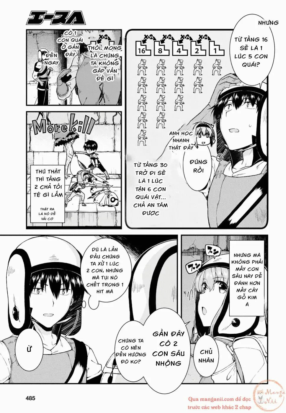 HentaiVN.net - Ảnh 9 - A Harem in the Fantasy World Dungeon [Isekai Meikyuu De Harem O] - Chap 9