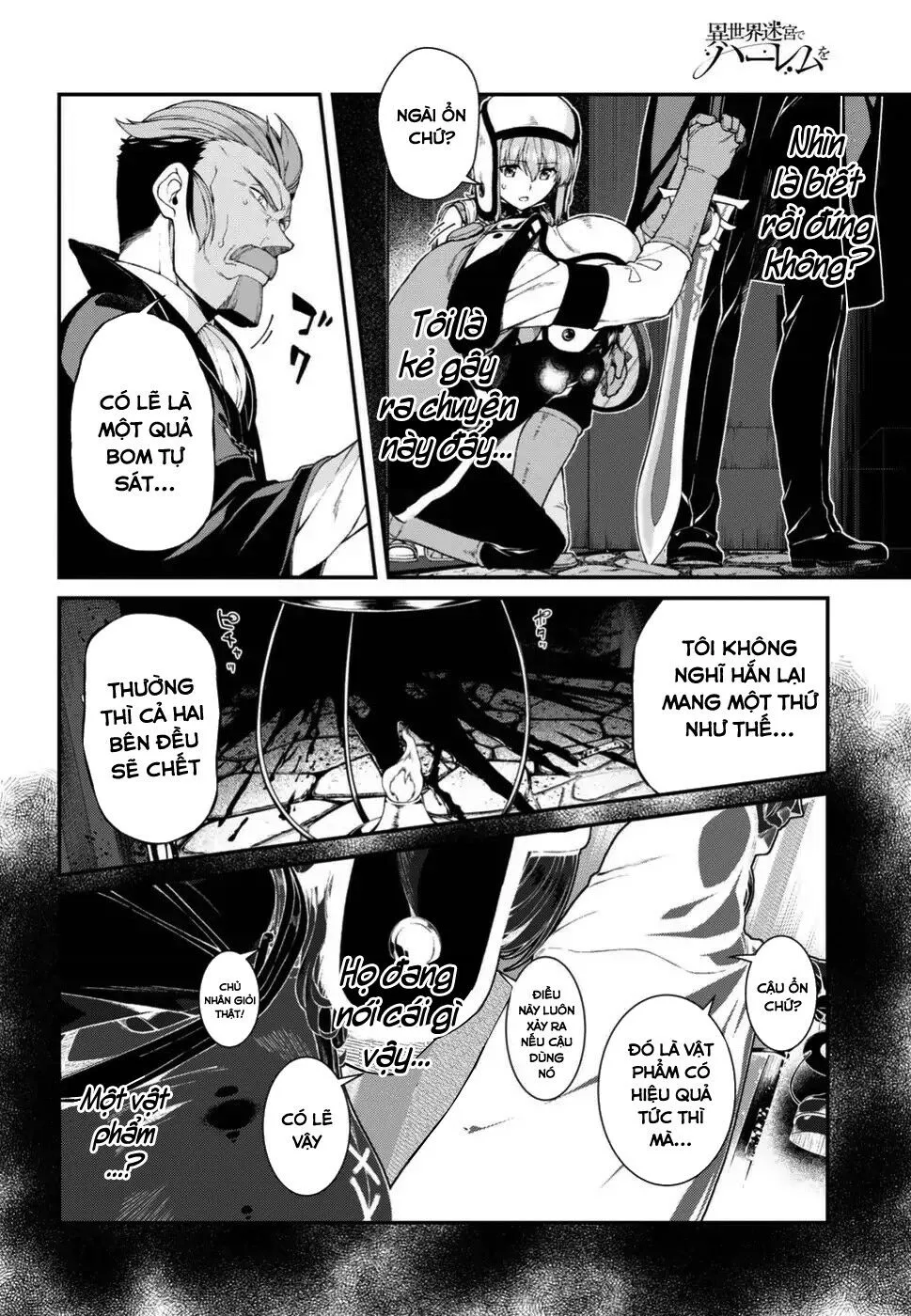 HentaiVN.net - Ảnh 10 - A Harem in the Fantasy World Dungeon [Isekai Meikyuu De Harem O] - Chap 12