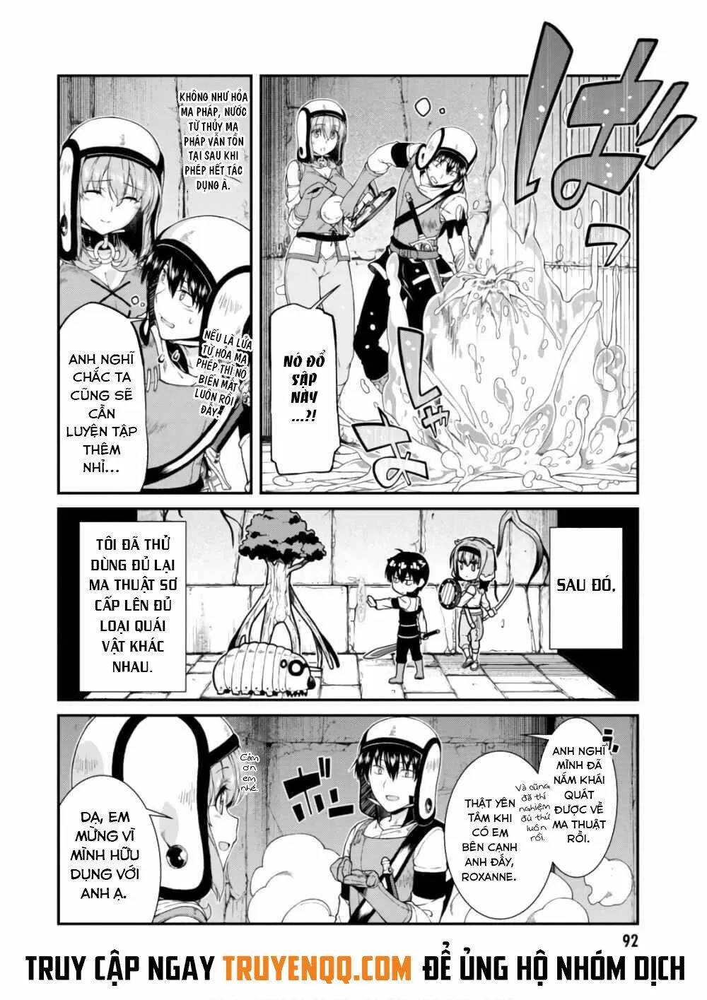 HentaiVN.net - Ảnh 20 - A Harem in the Fantasy World Dungeon [Isekai Meikyuu De Harem O] - Chap 13