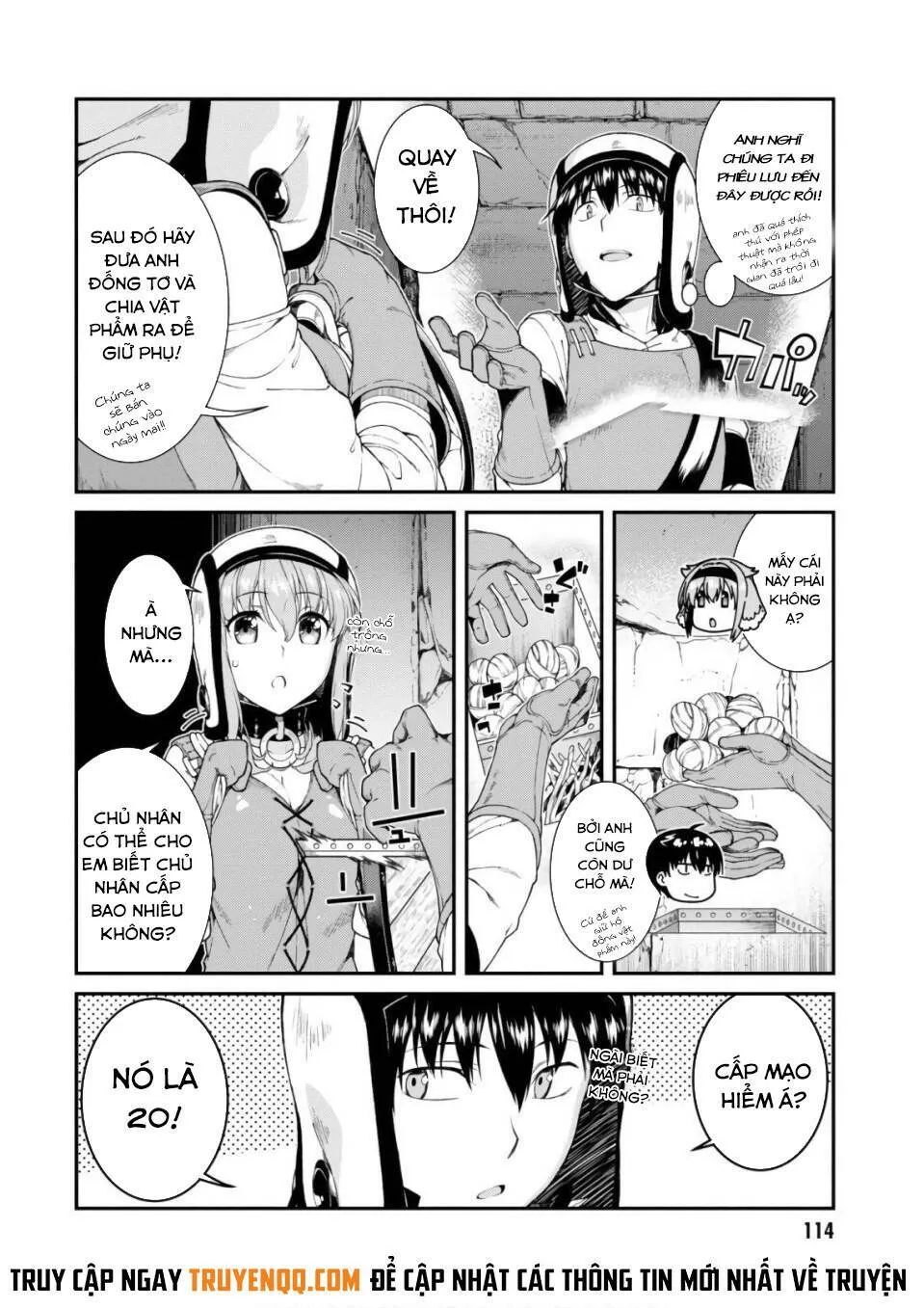 HentaiVN.net - Ảnh 14 - A Harem in the Fantasy World Dungeon [Isekai Meikyuu De Harem O] - Chap 14