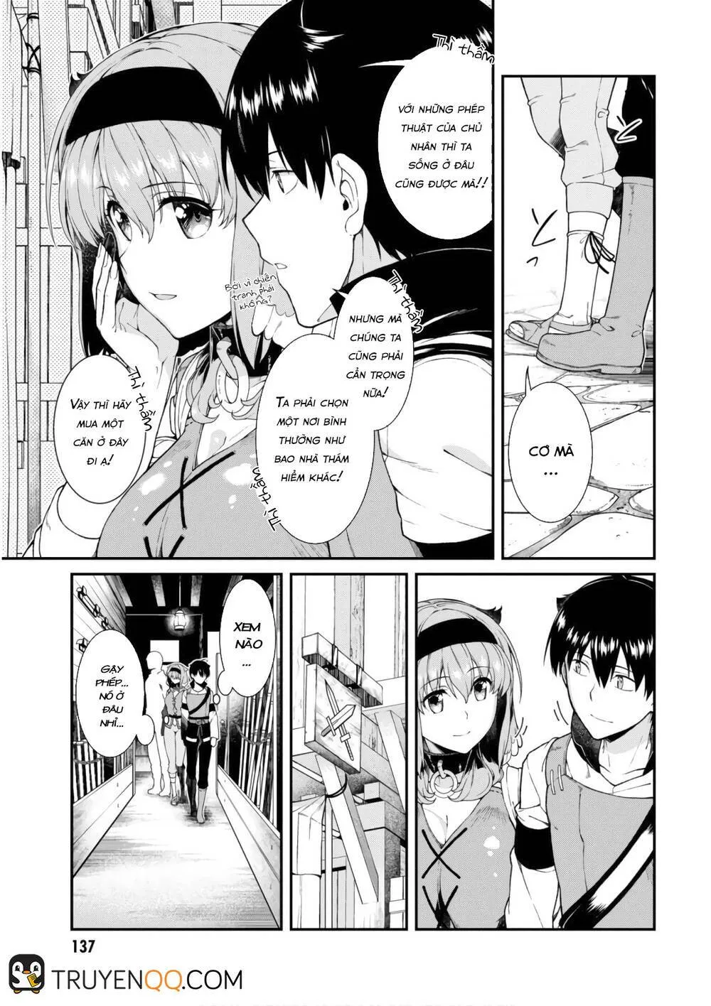 HentaiVN.net - Ảnh 5 - A Harem in the Fantasy World Dungeon [Isekai Meikyuu De Harem O] - Chap 15