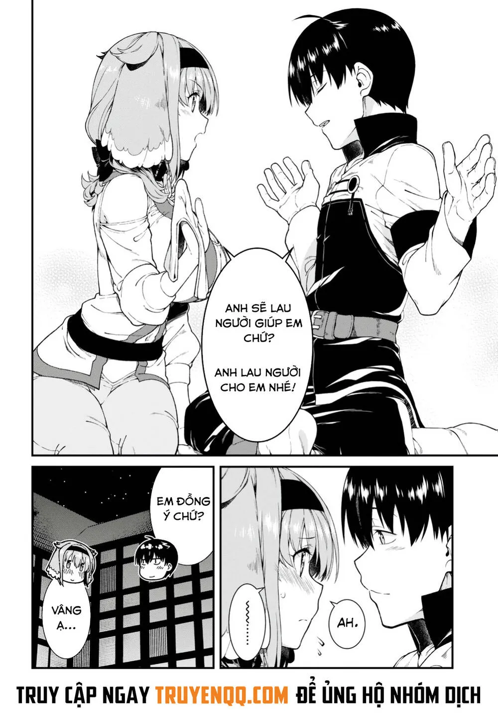 HentaiVN.net - Ảnh 13 - A Harem in the Fantasy World Dungeon [Isekai Meikyuu De Harem O] - Chap 16