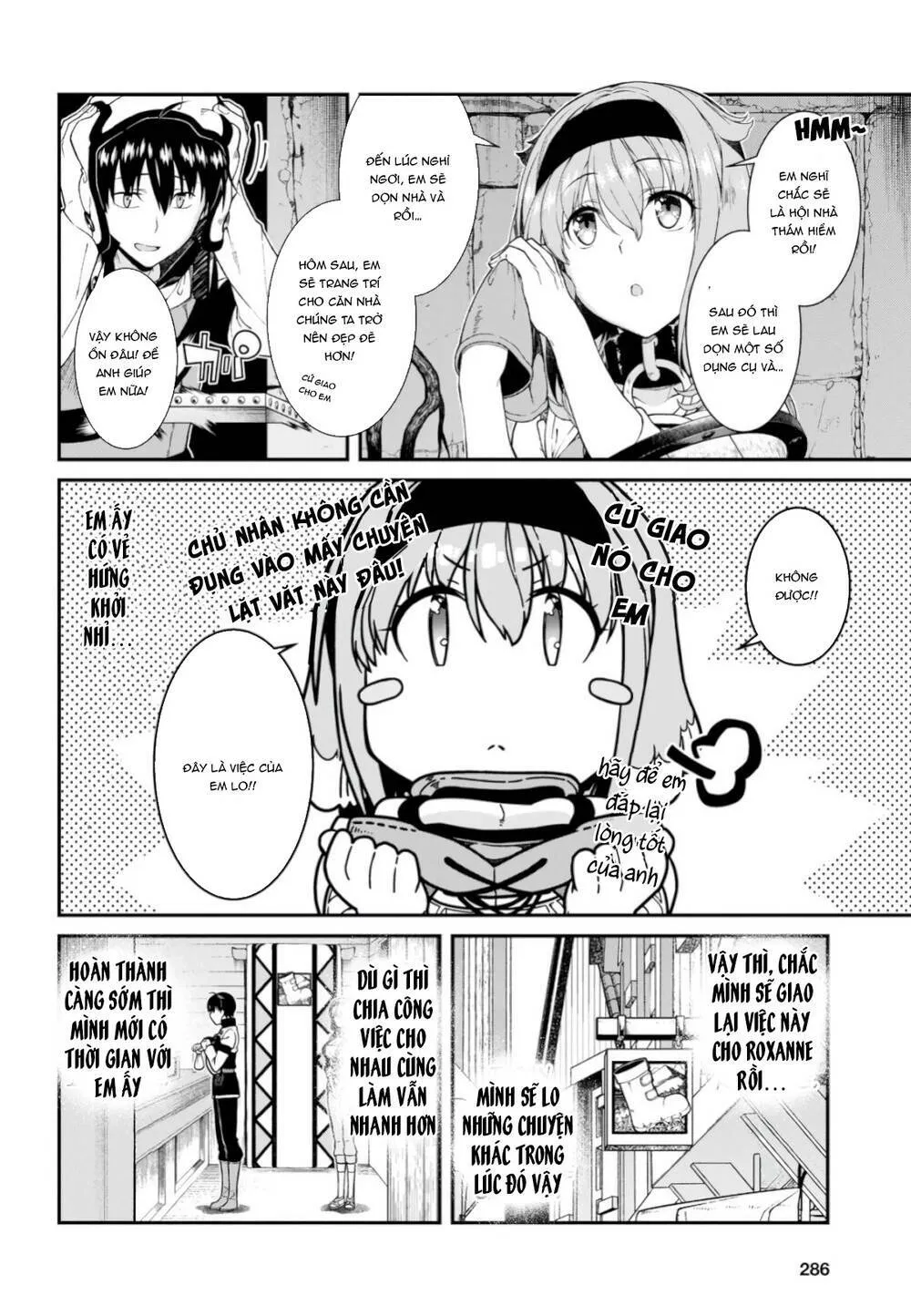 HentaiVN.net - Ảnh 11 - A Harem in the Fantasy World Dungeon [Isekai Meikyuu De Harem O] - Chap 17