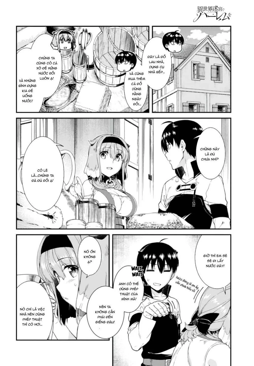 HentaiVN.net - Ảnh 13 - A Harem in the Fantasy World Dungeon [Isekai Meikyuu De Harem O] - Chap 17