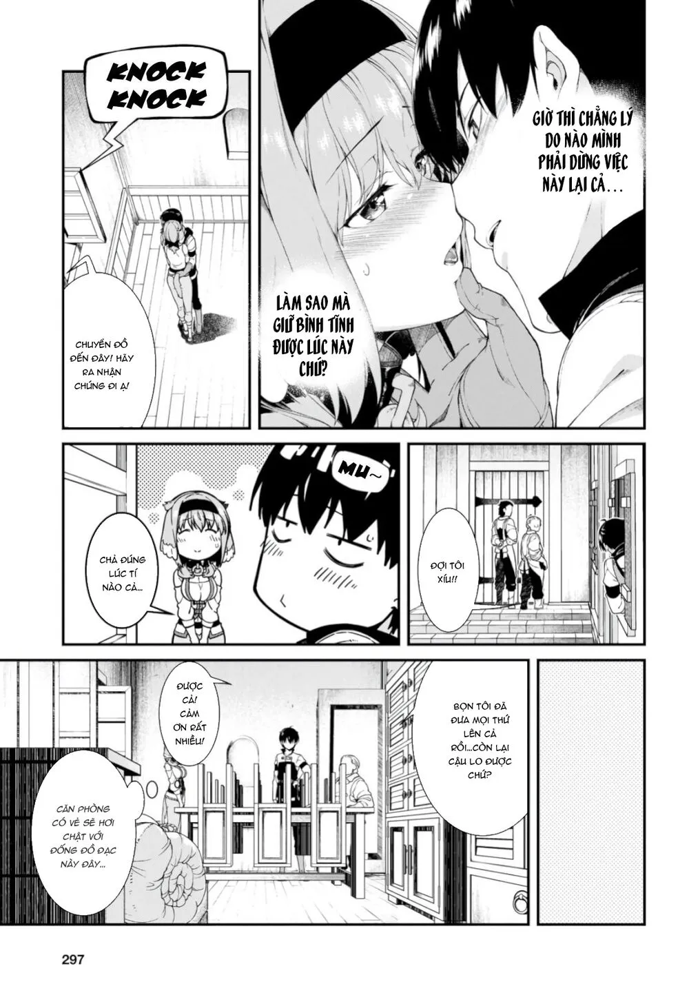 HentaiVN.net - Ảnh 8 - A Harem in the Fantasy World Dungeon [Isekai Meikyuu De Harem O] - Chap 17.5