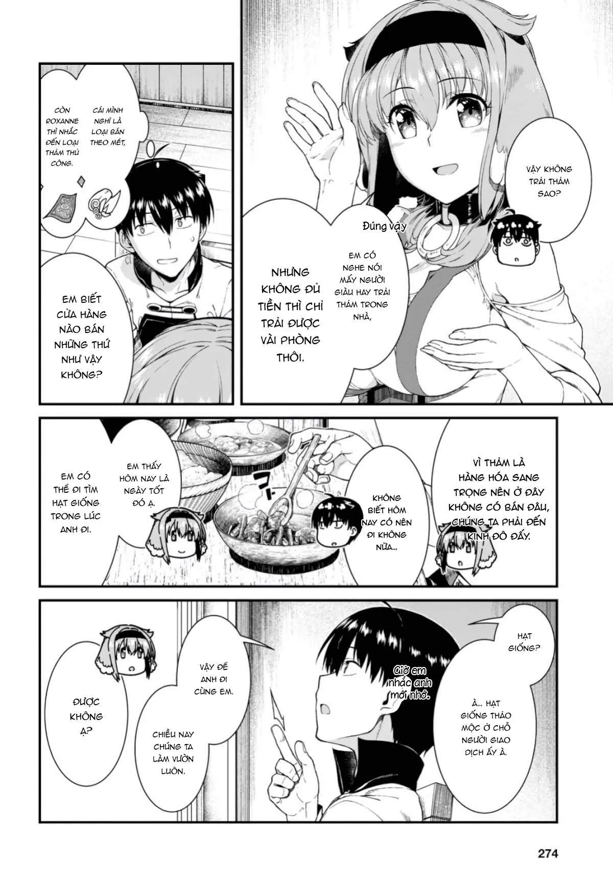 HentaiVN.net - Ảnh 28 - A Harem in the Fantasy World Dungeon [Isekai Meikyuu De Harem O] - Chap 18 ( bản 2 )