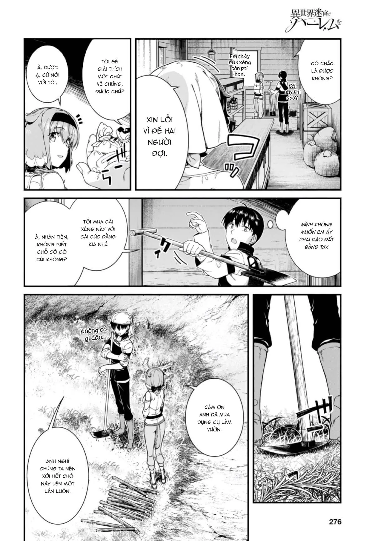 HentaiVN.net - Ảnh 30 - A Harem in the Fantasy World Dungeon [Isekai Meikyuu De Harem O] - Chap 18 ( bản 2 )