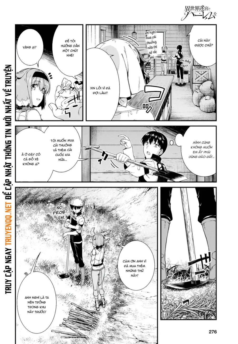 HentaiVN.net - Ảnh 12 - A Harem in the Fantasy World Dungeon [Isekai Meikyuu De Harem O] - Chap 18.5