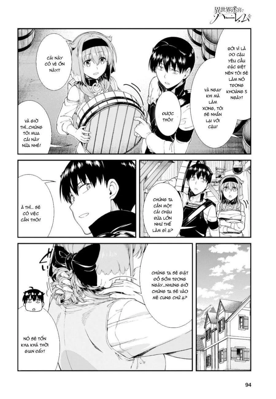 HentaiVN.net - Ảnh 8 - A Harem in the Fantasy World Dungeon [Isekai Meikyuu De Harem O] - Chap 19