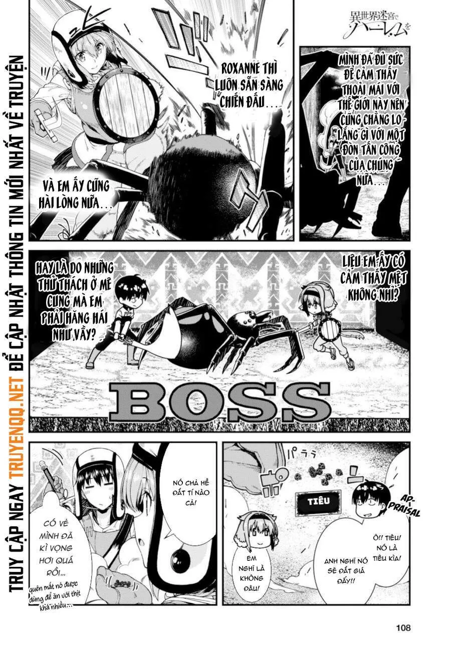 HentaiVN.net - Ảnh 10 - A Harem in the Fantasy World Dungeon [Isekai Meikyuu De Harem O] - Chap 19.5