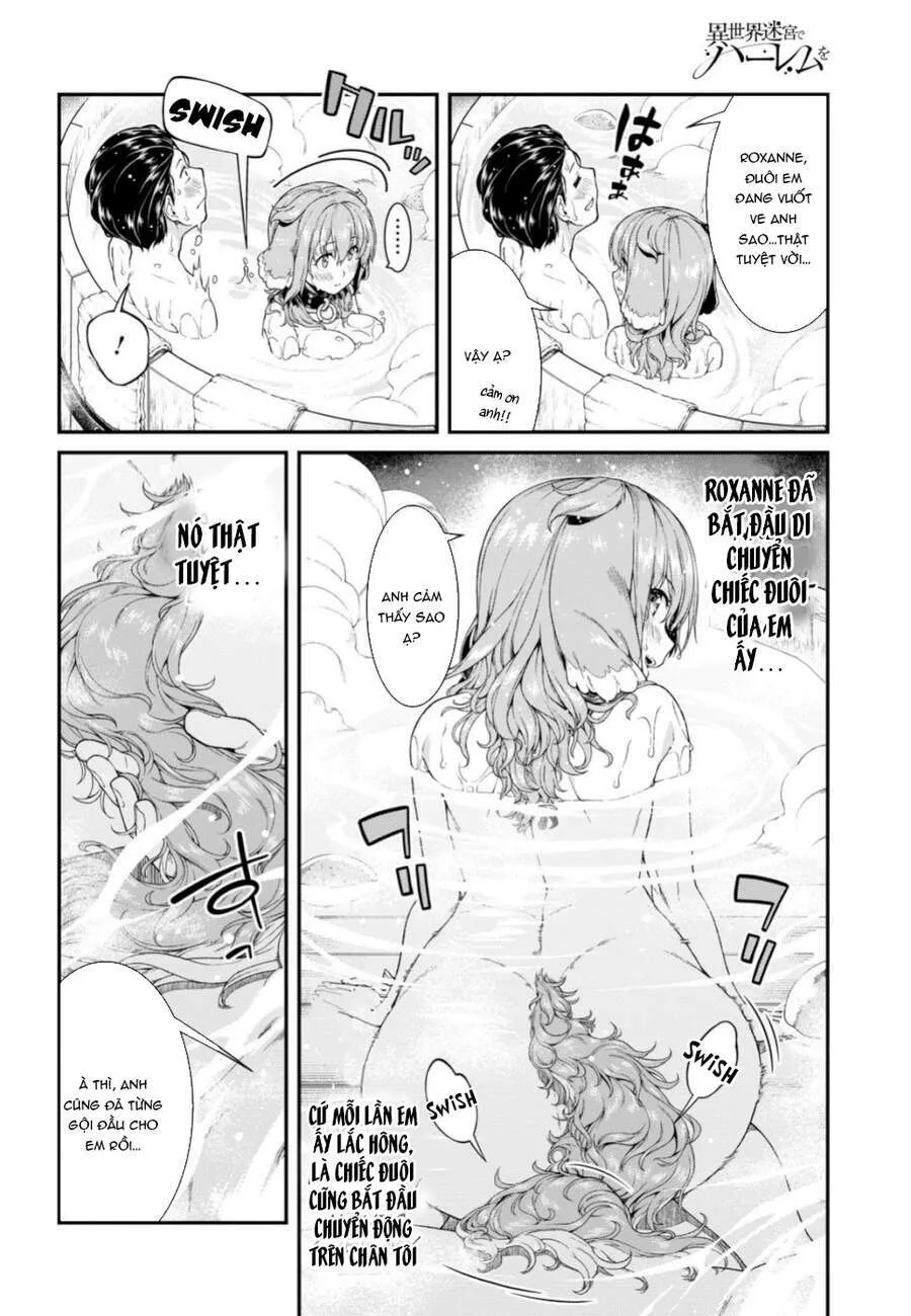 HentaiVN.net - Ảnh 7 - A Harem in the Fantasy World Dungeon [Isekai Meikyuu De Harem O] - Chap 20.5