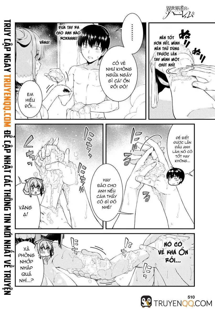 HentaiVN.net - Ảnh 4 - A Harem in the Fantasy World Dungeon [Isekai Meikyuu De Harem O] - Chap 23