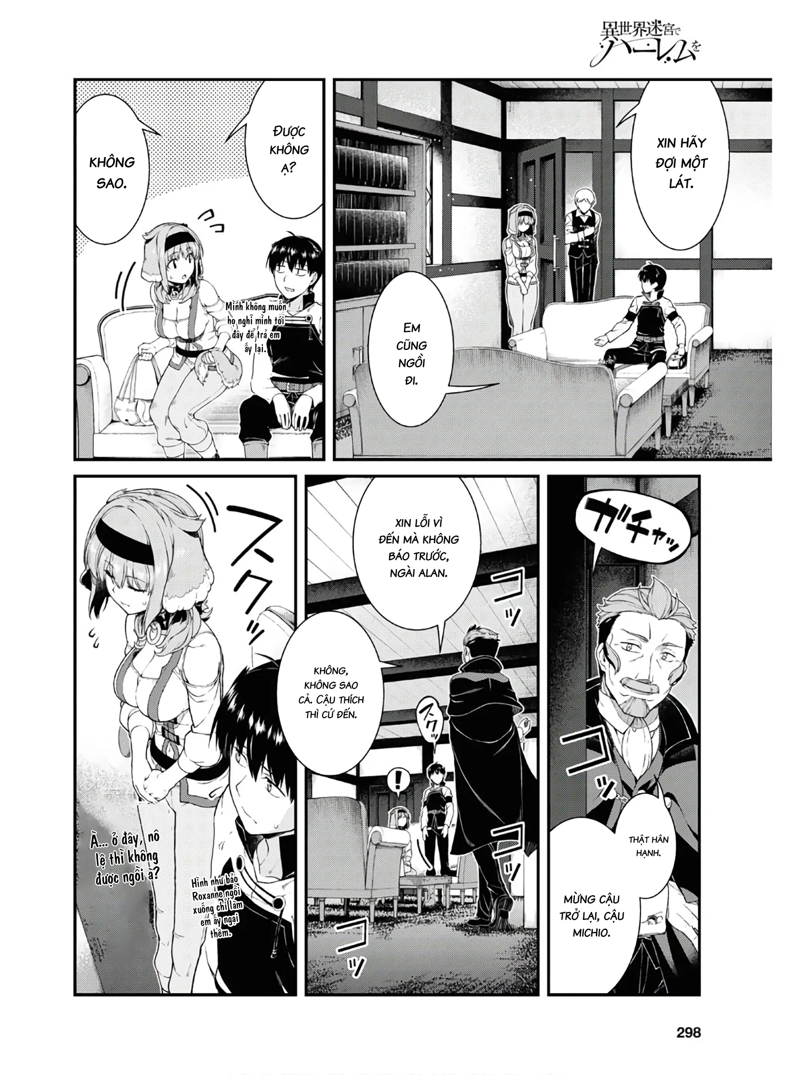 HentaiVN.net - Ảnh 18 - A Harem in the Fantasy World Dungeon [Isekai Meikyuu De Harem O] - Chap 28