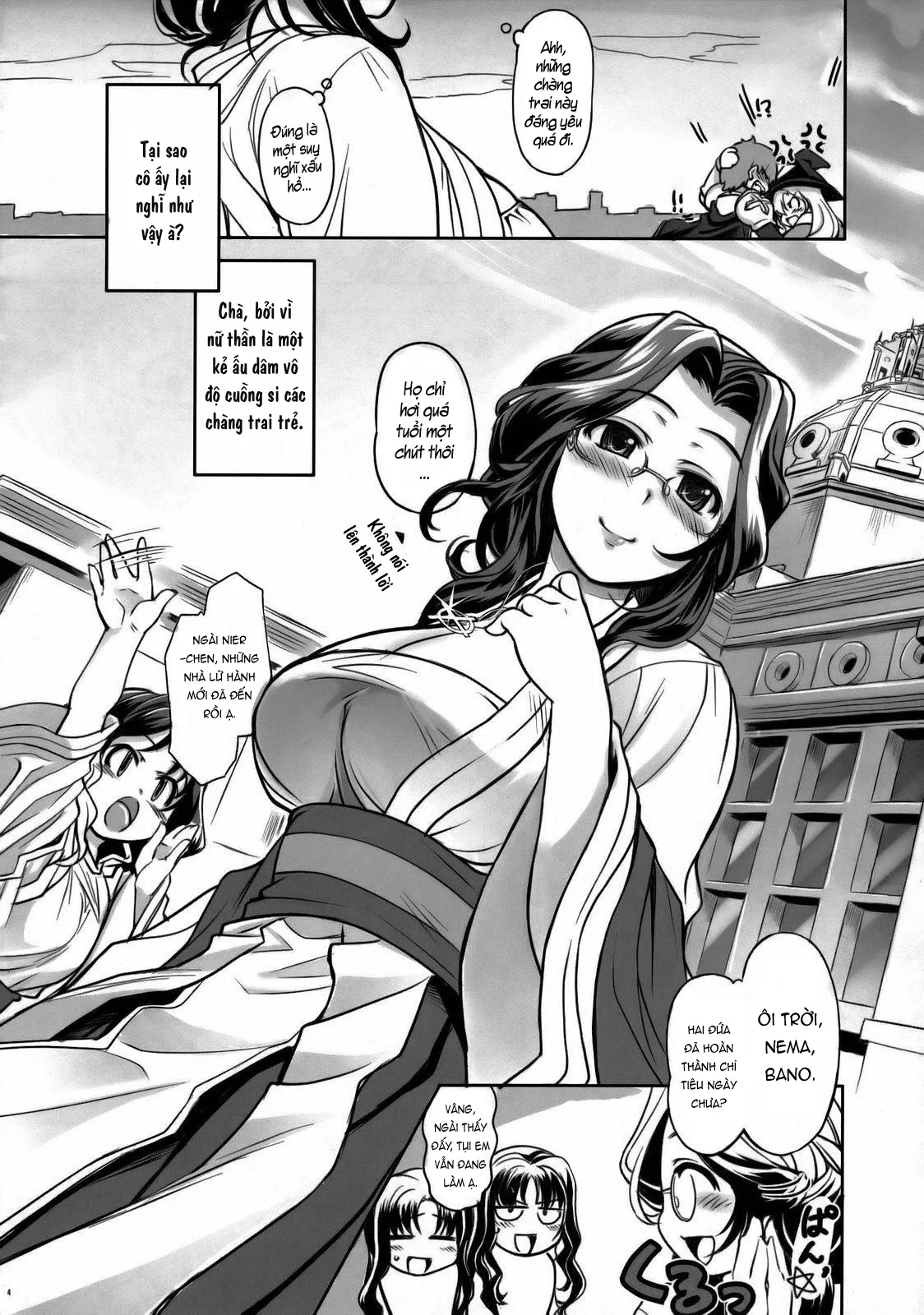 HentaiVN.net - Ảnh 4 - Chào Mừng Đến Với Ngôi Đền Freya! [フレイヤ神殿へようこそ, Freya Shinden e Youkoso] - 1shot