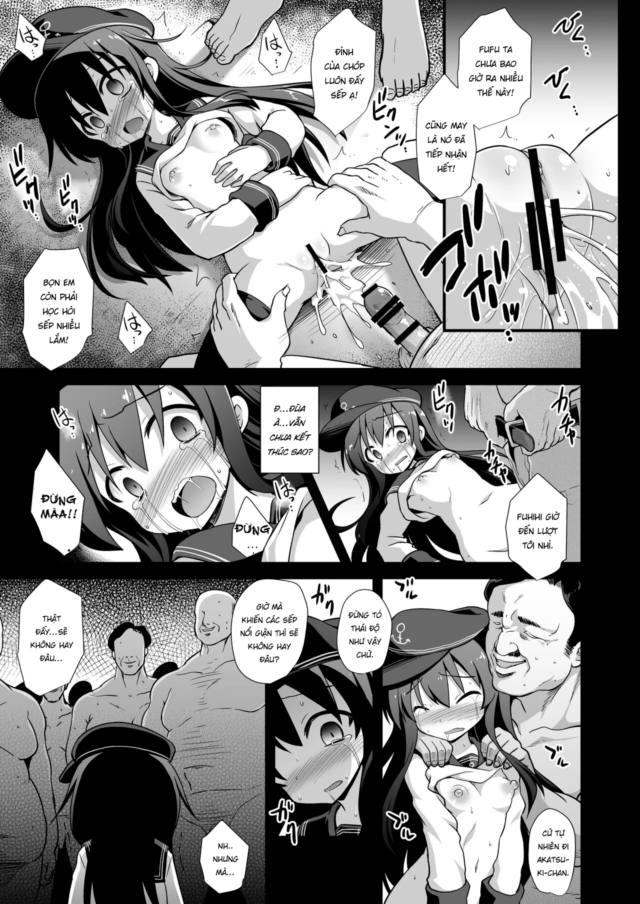 HentaiVN.net - Ảnh 16 - Kanmusu Chakunin Dairoku Kuchikutai Soushuuhen [艦娘着妊 第六駆逐隊総集編] - Chap 1