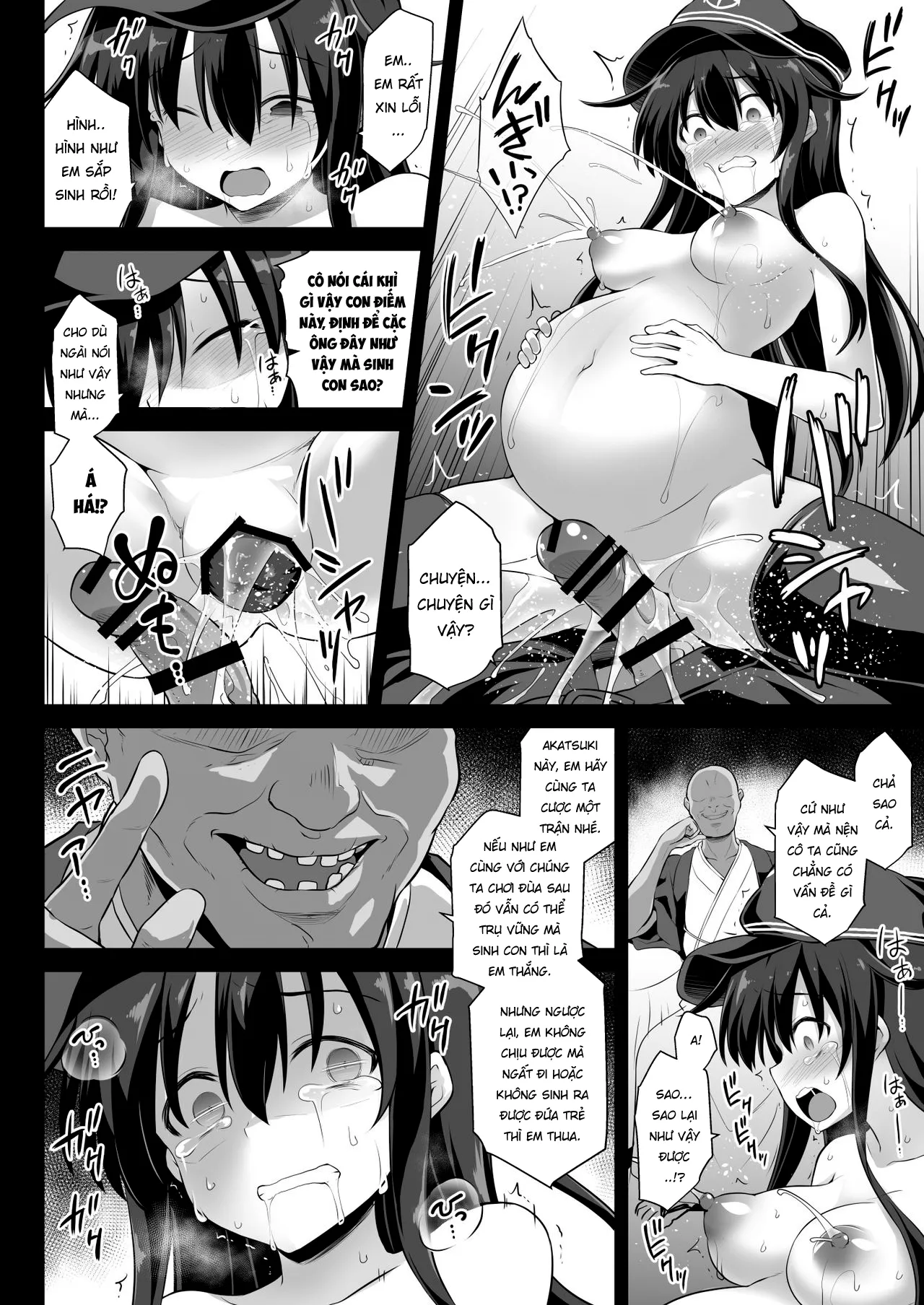 HentaiVN.net - Ảnh 27 - Kanmusu Chakunin Dairoku Kuchikutai Soushuuhen [艦娘着妊 第六駆逐隊総集編] - Chap 2